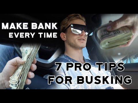 How To Make BANK Busking Every Single Time | 7 Tips That Work