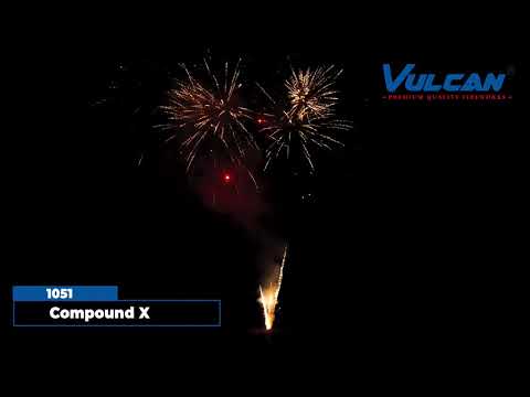 Feuerwerk Verbundbatterie Compound X Mega Feuerwerk