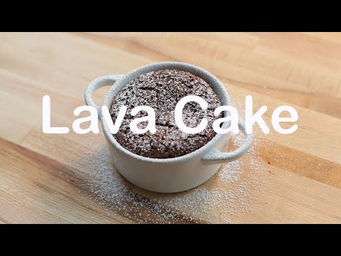 The BEST Chocolate Lava Cake Recipe