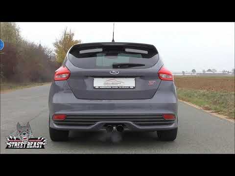 STREETBEAST by Friedrich Motorsport Ford Focus MK III ST - 76mm Klappenanlage Klappenauspuff