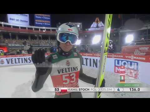 Skoki Polaków w Oberstdorfie 2020 konkurs indywidualny (29.12.2020) Kamil Stoch na 2 miejscu podium!