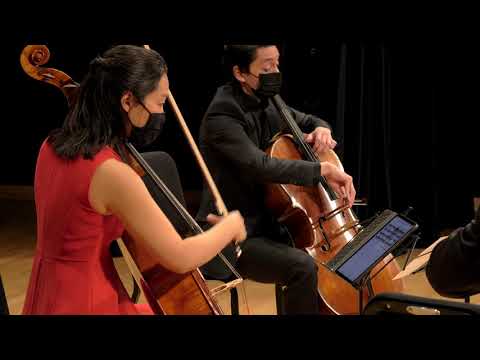JS Bach: Air from Orchestra Suite No. 3, BWV 1068. by Colin Hampton. Colorado Cello Quartet
