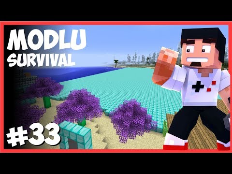 DENİZİ ELMASLA DOLDURDUM, 100.000 ELMAS - Minecraft Modlu Survival - #33
