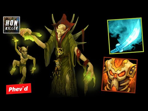 HoN Puppet Master GENJURO with DAEMONIC BREASTPLATE