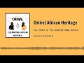 The Story Of The Goddess Nana Buluku Oriire