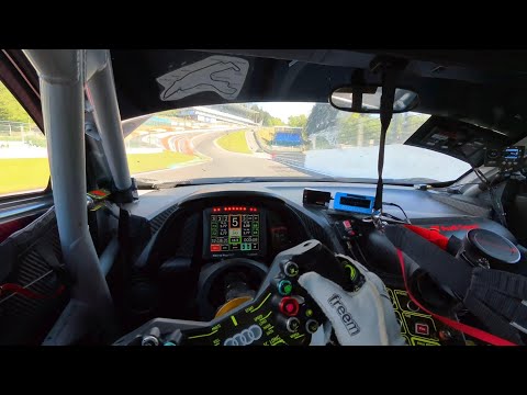 SPA ON BOARD AUDI R8 GT3 EVO II // Traffic Jam - (RAW FOOTAGE | 4K POV)