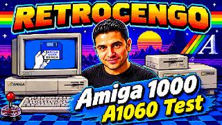 Commodore Amiga 1000 A1060 SideCar test