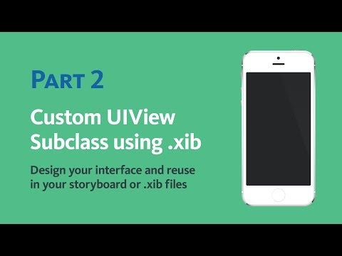 Custom UIView from Xib file Loaded Programmatically in Xcode 5 - Part 2