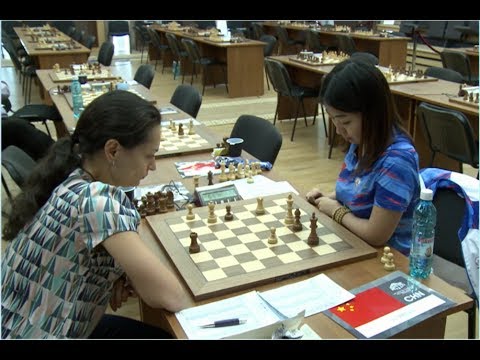 Alexandra Kosteniuk Beats Ju Wenjun - Women World Team Championship 2017