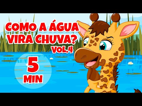 Como a Água Vira Chuva Vol. 4 - Giramille 5 min | Desenho Animado Musical