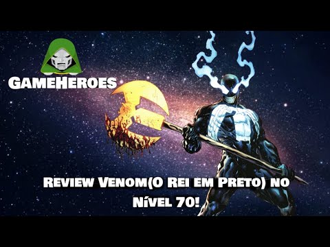 Review Venom(O Rei em Preto) no Nivel 70! - Marvel Future Fight