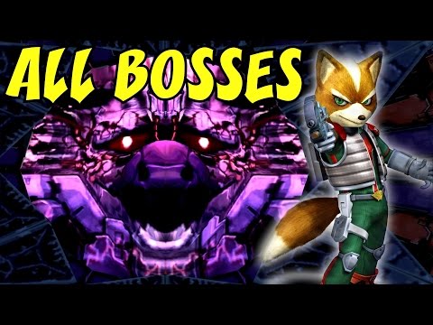 Star Fox Assault - All Bosses