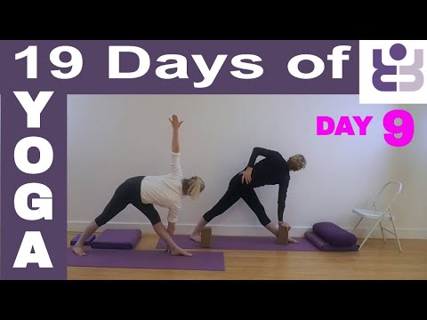 19 Days of Yoga - Day 9. Iyengar Yoga Sequence