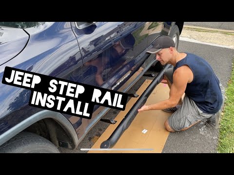 How to install Side step rails: Jeep Grand Cherokee 2014