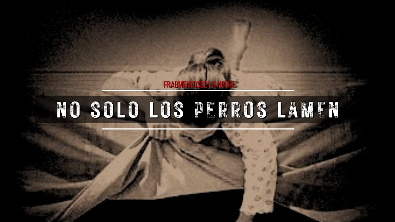 No solo los perros lamen | Fragmentos de la Noche