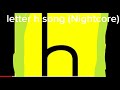Letter H Song Nightcore