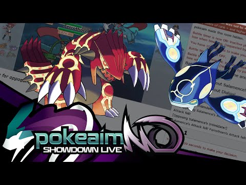 Pokemon |OR/AS| VGC 2016 Showdown Live w/PokeaimMD! - Ep 38: "DOUBLE PRIMALS"