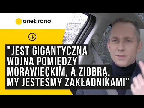 Tomczyk: jest gigantyczna wojna pomiędzy Morawieckim, a Ziobrą. My jesteśmy zakładnikami