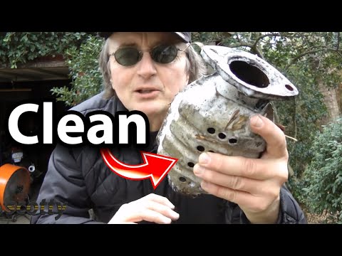 How to Clean Your Car's Catalytic Converter using Lacquer Thinner Video