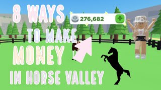 ✨8 ways to make money in horse valley✨|| Horse Valley Episode 1