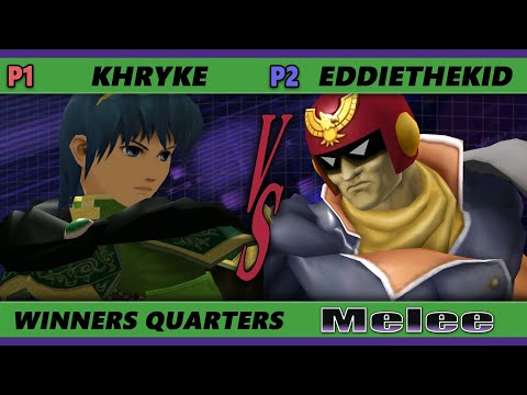S@X 417 Winners Quarters - Khryke (Marth) Vs. EddieTheKid (Captain Falcon) Smash Melee - SSBM