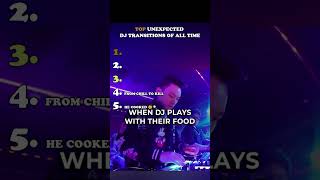 Download lagu Top 5 Unexpected DJ Transitions of All Time | Mind-Blowing Mix Moments! mp3