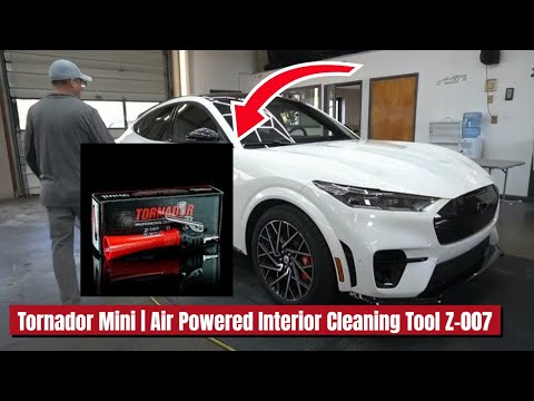 Speed Up Detailing Time With Tornador Mini | Air Powered Interior Cleaning Tool Z-00!!