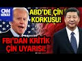 ABD'yi Çin Korkusu Sardı! FBI'dan Kritik Çin Uyarısı... Hedefteyiz! #Haber