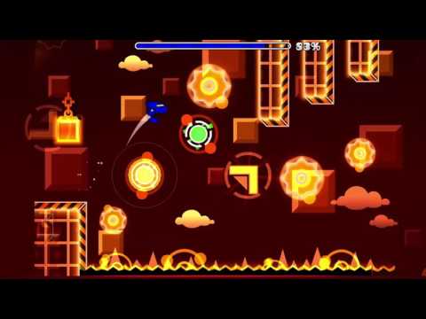 ME GUSTA ESTE NIVEL! :D! ¡Electro Space by OverZero! | FSDasherGames!