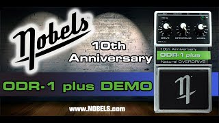 Video thumbnail for Nobels ODR-1 Plus Overdrive Pedal | Demo | by Nobels Official