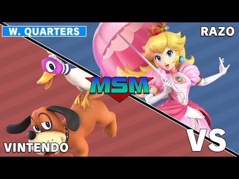 Offline MSM 242 - BTH | Vintendo (Duck Hunt) VS Razo (Peach) Winners Quarters