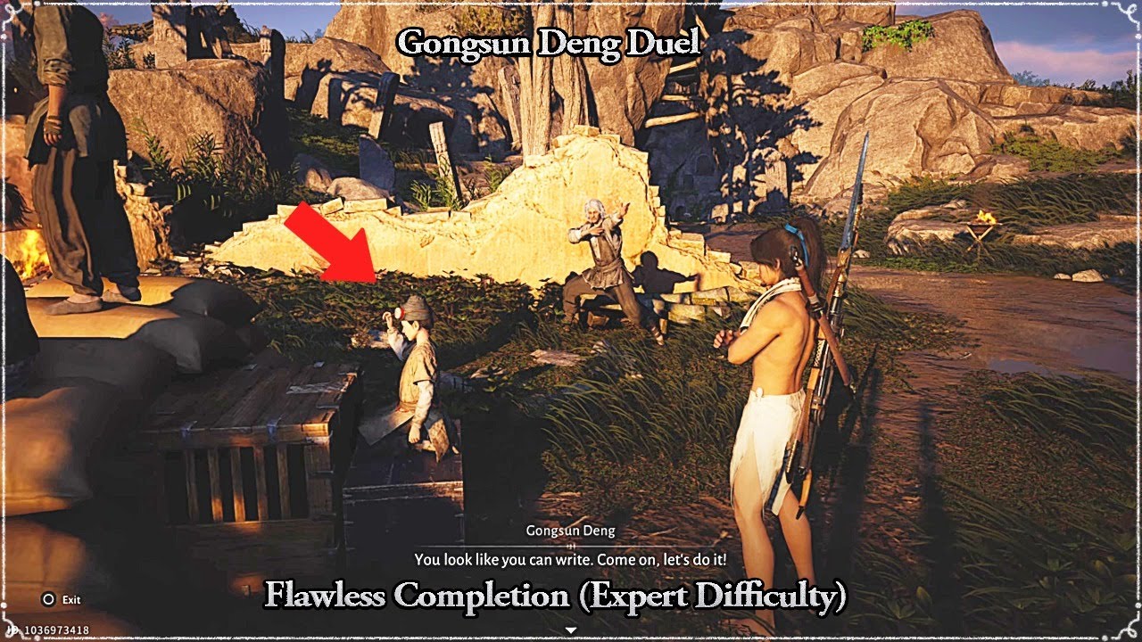 Flawless Gongsun Deng Duel! (Expert Difficulty)-Where Winds Meet