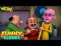 BEST SCENES Of MOTU PATLU FUNNY Cartoons In Hindi Wow Kidz Compilation 24