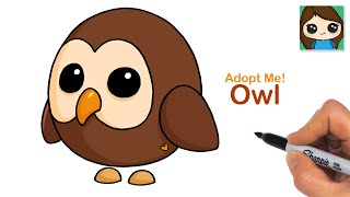 How to Draw an Owl | Roblox Adopt Me Pets