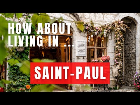 How about living in SAINT-PAUL DE VENCE?