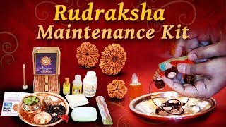 Rudraksha Maintenance Kit | How to clean and energize Rudraksha