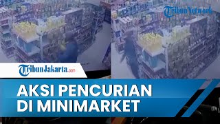 Aksi Pencurian Terekam Kamera CCTV, Warganet Sayangkan Perilaku Pencuri karena Merugikan Kasir
