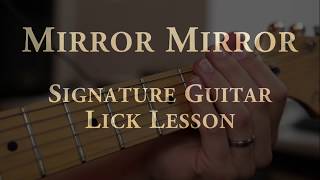 Mirror Mirror - Diamond Rio - Guitar Lick Lesson