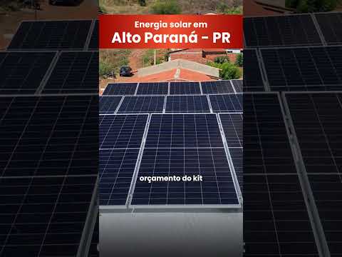 Energia Solar em Alto Paraná - PR