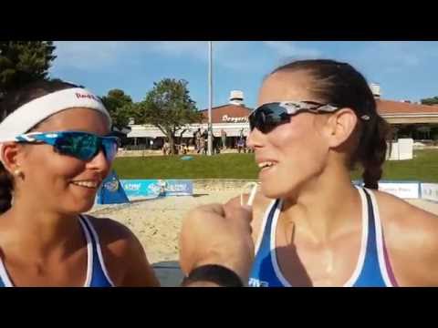 #PorecMajor - Menegatti e Orsi Toth dopo la vittoria contro Mersmann-Schneider