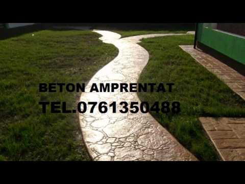 Beton Amprentat Poiana Lacului 0761350488