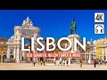 Lisbon 4K Walking Tour (Portugal) - 3h Tour with Captions & Immersive Sound [4K Ultra HD/60fps]