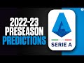 2022-23 Serie A Preseason Prediction: Golden Boot, Manager of the Year + MORE | CBS Sports HQ