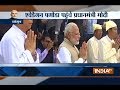 Yangon: PM Modi plants a Bodhi tree sapling at Shwedagon pagoda complex in Myanmar