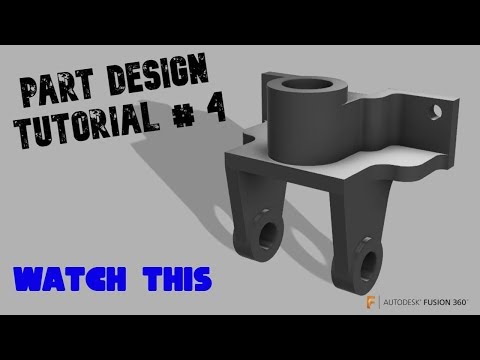 FUSION 360:T JOINT PART DESIGN TUTORIAL FOR BEGINNERS