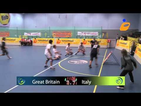 Tchoukball: Euro 2010 - GB vs ITA (Men) 3/6