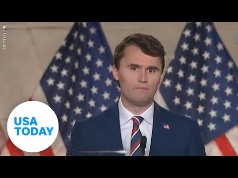 Turning Point USA's Charlie Kirk speaks at the RNC USA TODAY