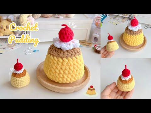 Bánh pudding móc khoá