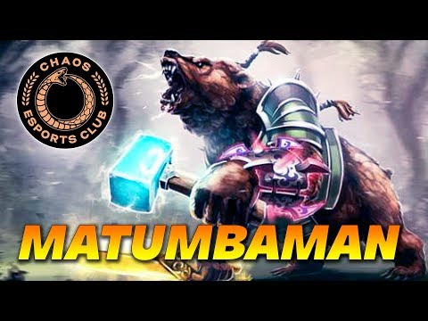 MATUMBAMAN Lone Druid - Chaos Esports - Dota 2 Pro Gameplay