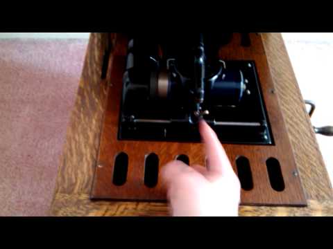 Instruction On Edison Amberola 50 Phonograph Operation
